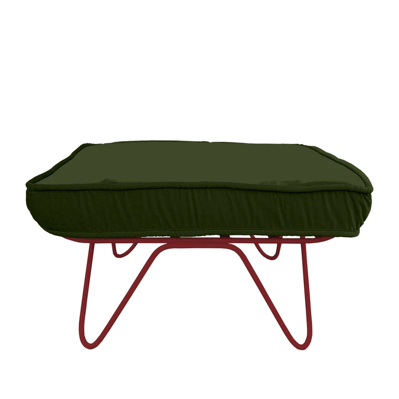 Pouf Croisette Velours