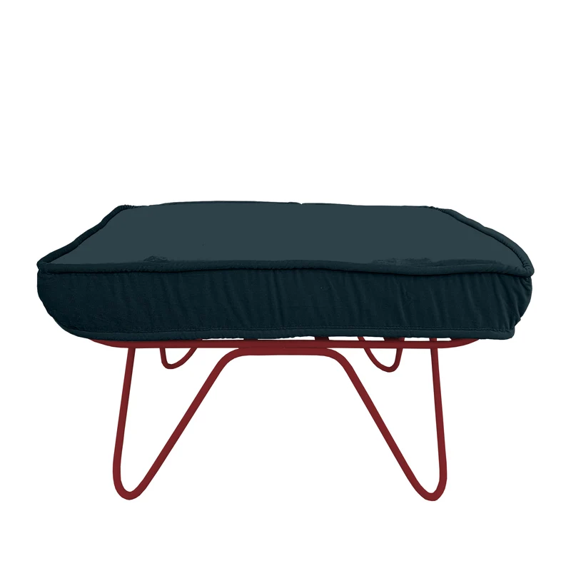 Pouf Croisette Velours
