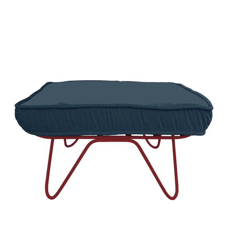 Pouf Croisette Velours