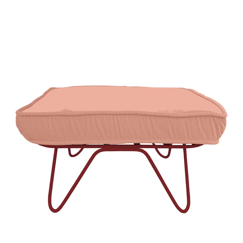 Pouf Croisette Velours