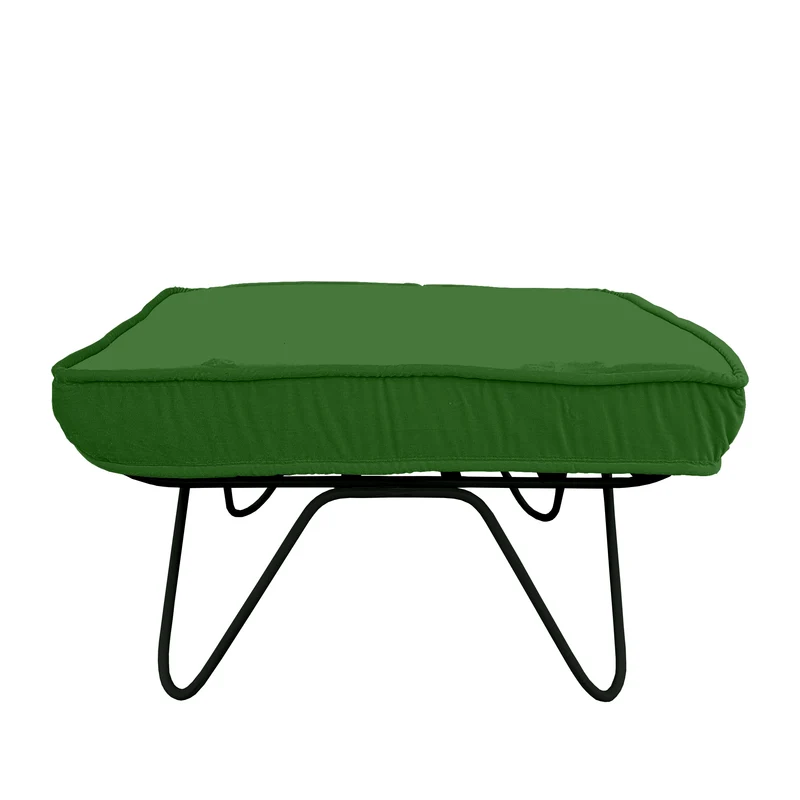Pouf Croisette Velours