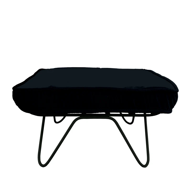 Pouf Croisette Velours