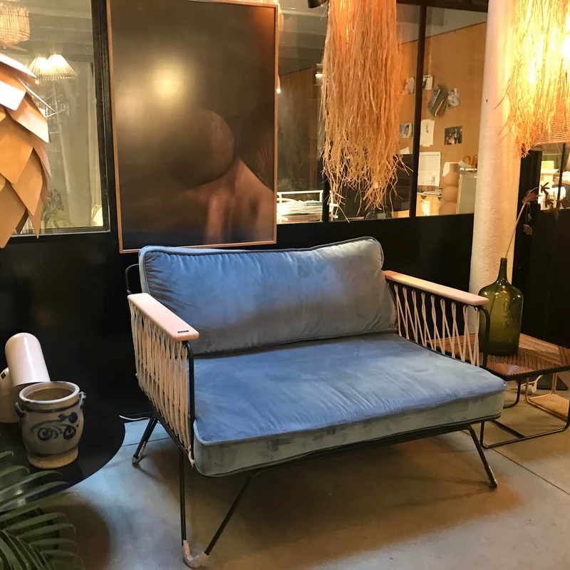 Banquette Croisette Velours