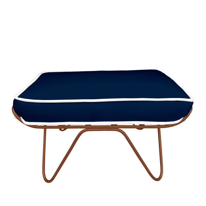 Pouf Croisette Coton