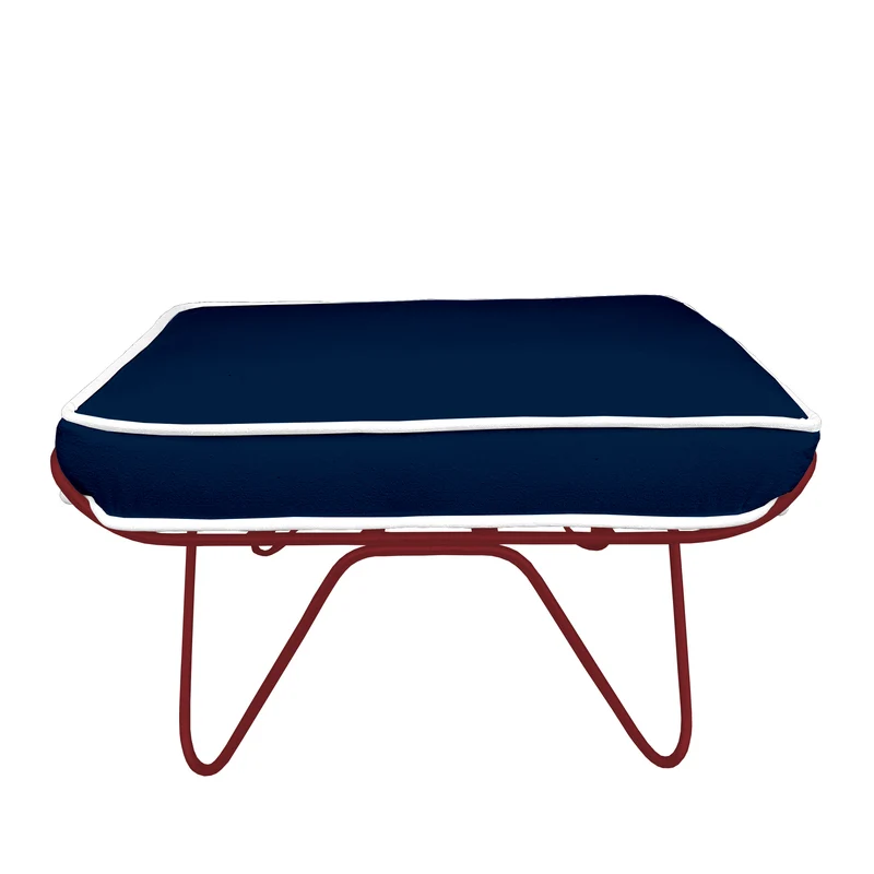 Pouf Croisette Coton