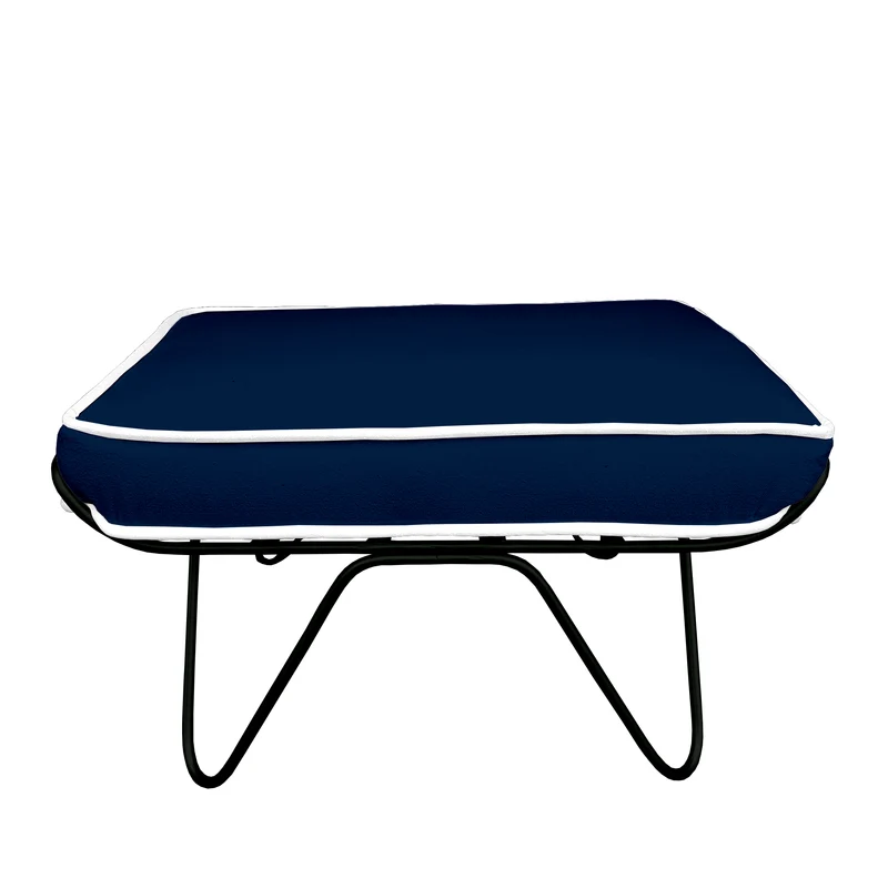 Pouf Croisette Coton