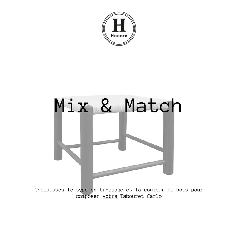 Tabouret Carlo XL