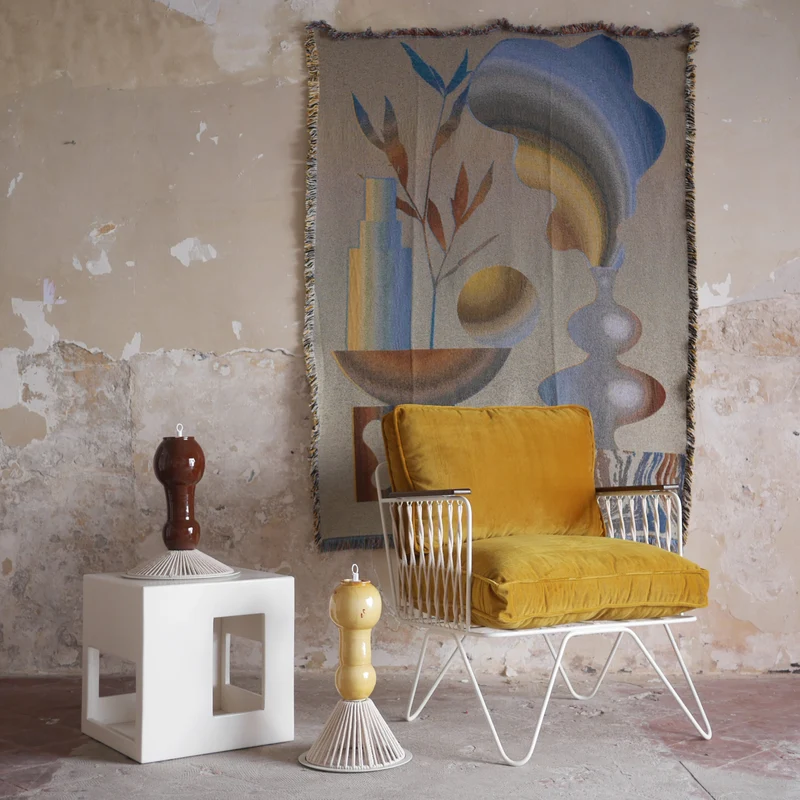 Fauteuil Croisette Velours