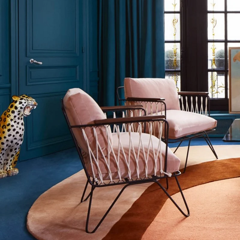 Fauteuil Croisette Velours