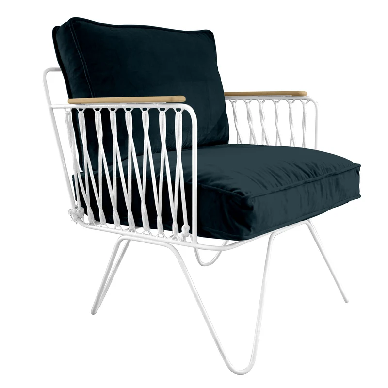 Fauteuil Croisette Velours