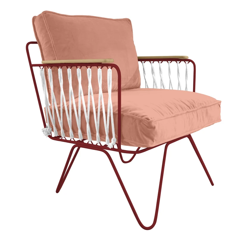 Fauteuil Croisette Velours