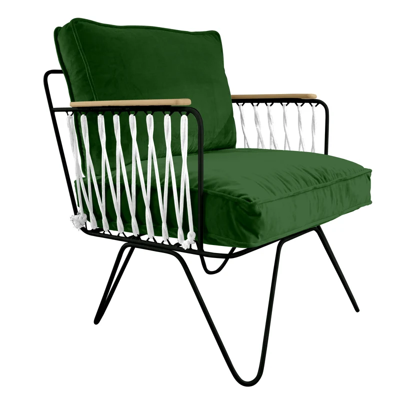 Fauteuil Croisette Velours