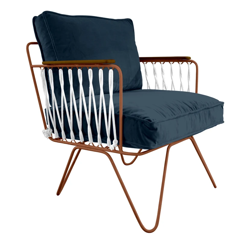 Fauteuil Croisette Velours