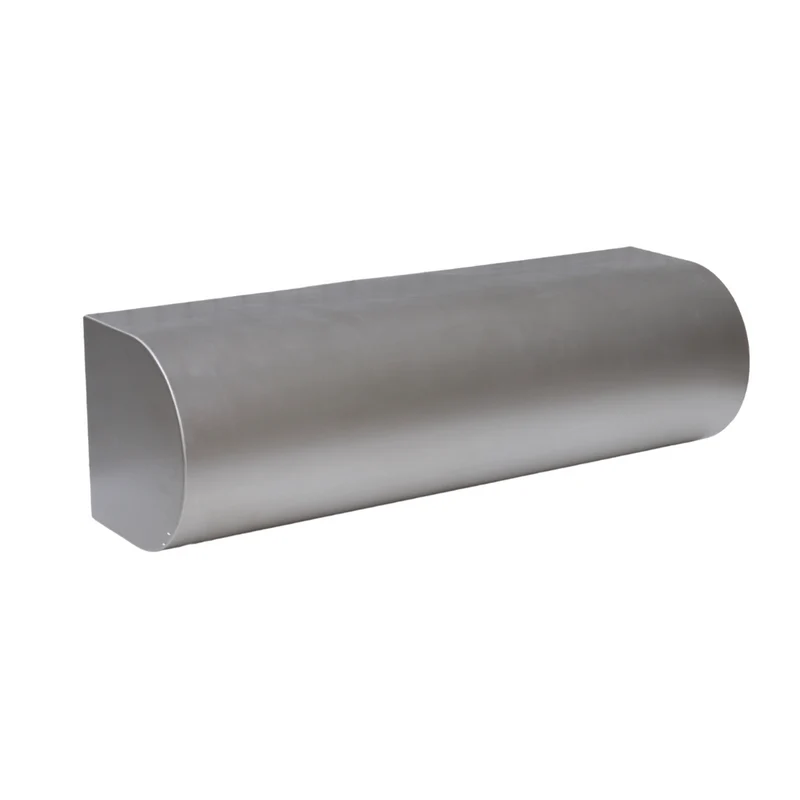 Table basse chrome Moron version 1 - L100 P30 H30 - Acier brossé