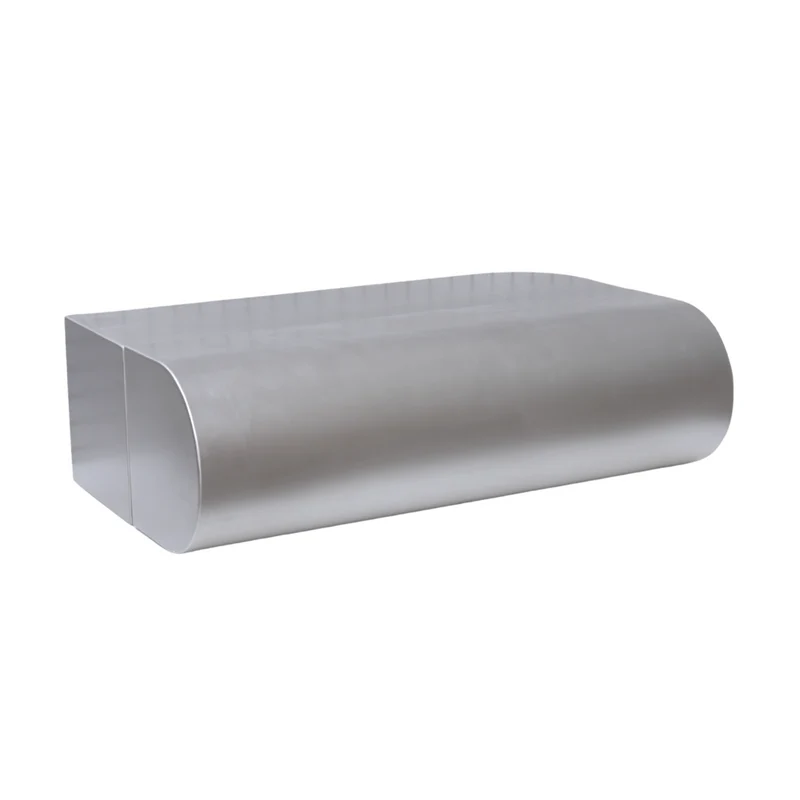 Table basse Chrome Moron version 2 - L100 P30 H30 - Acier brossé