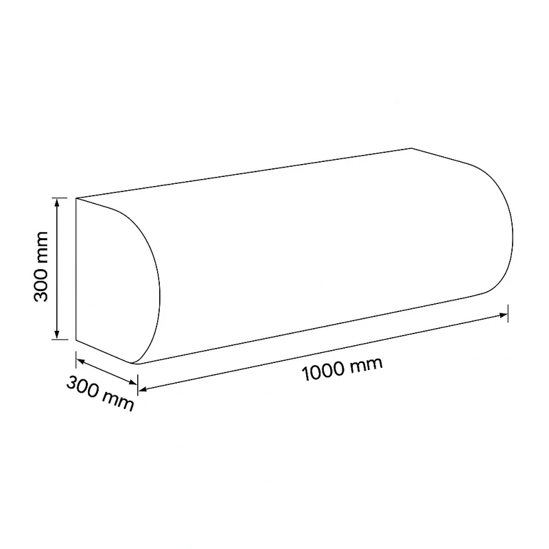 Table basse chrome Moron version 1 - L100 P30 H30 - Acier brossé