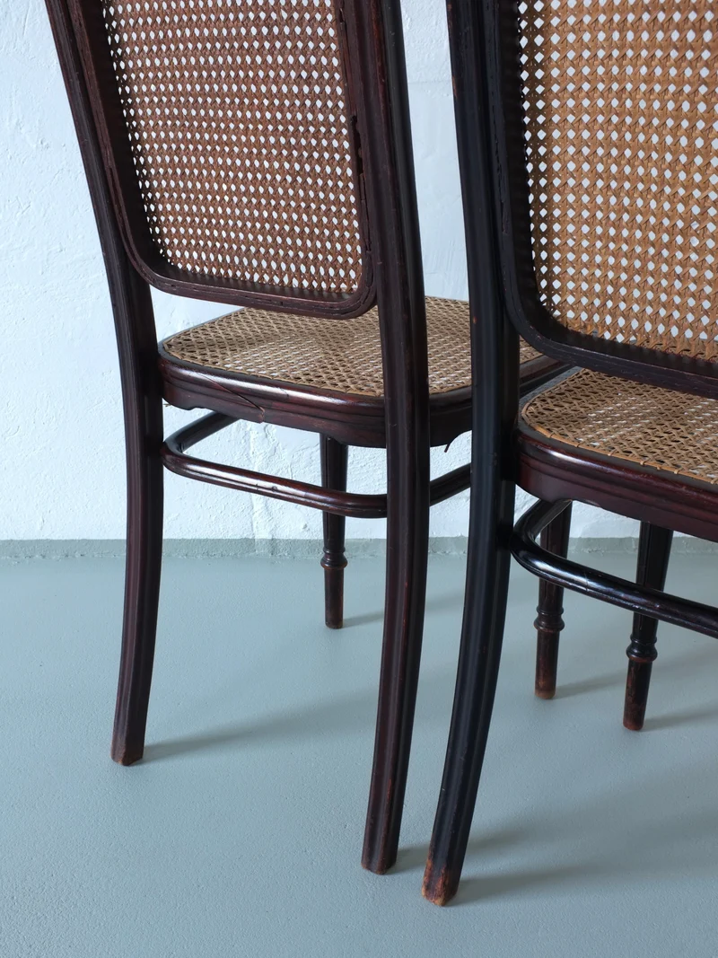 4 Thonet Bentwood Cane Chair mod.437, Austria, 1906