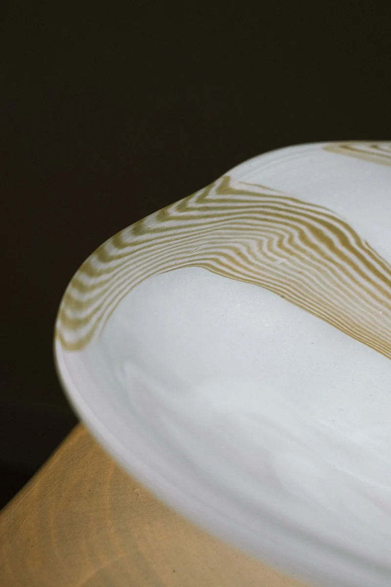Large Blown Glass Bowl