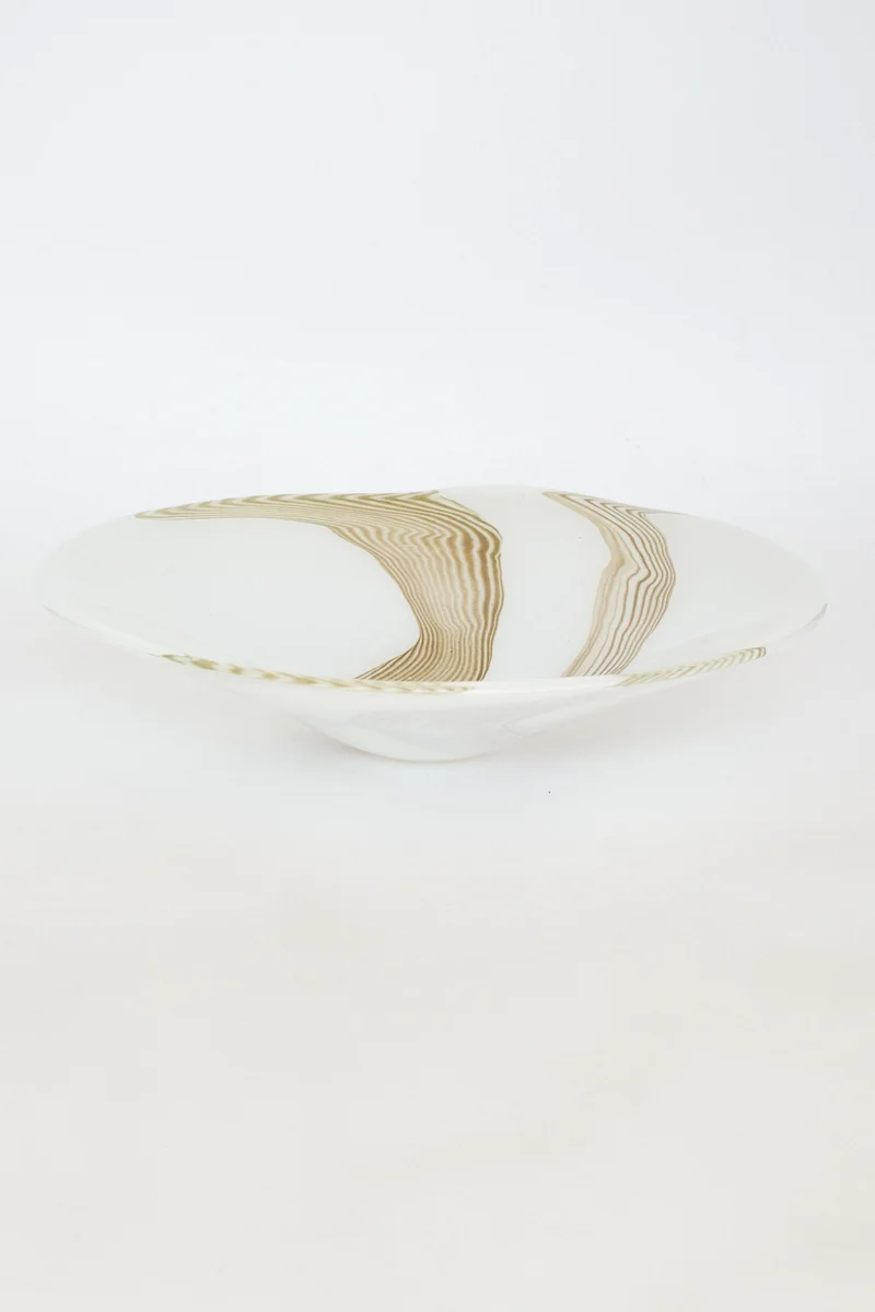 Large Blown Glass Bowl