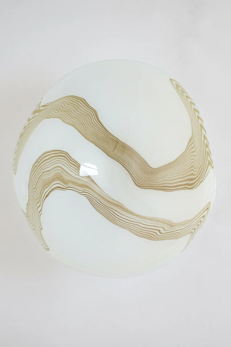 Large Blown Glass Bowl