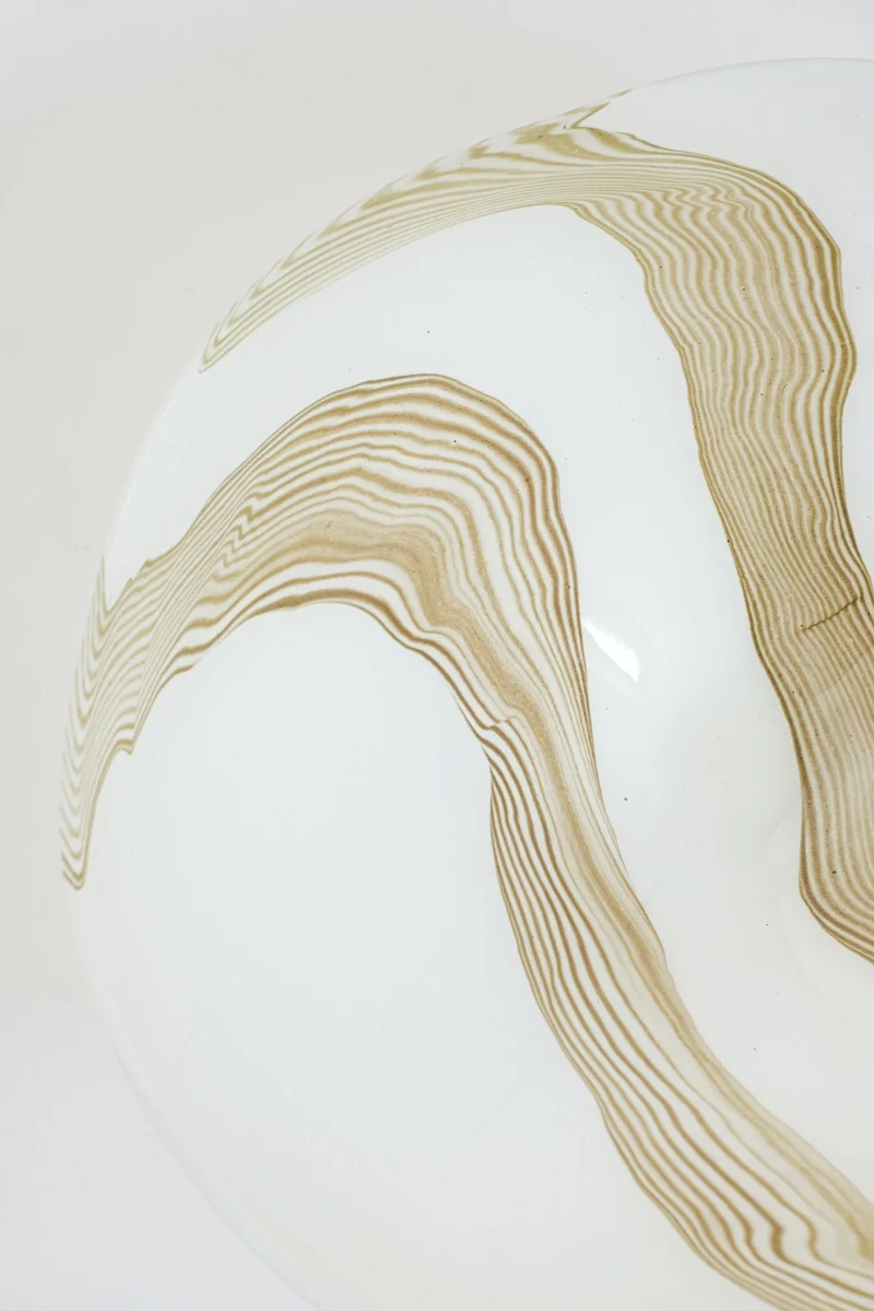 Large Blown Glass Bowl