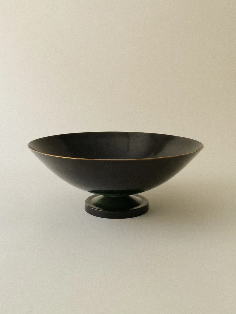 Patinated Bronze Bowl C.1910