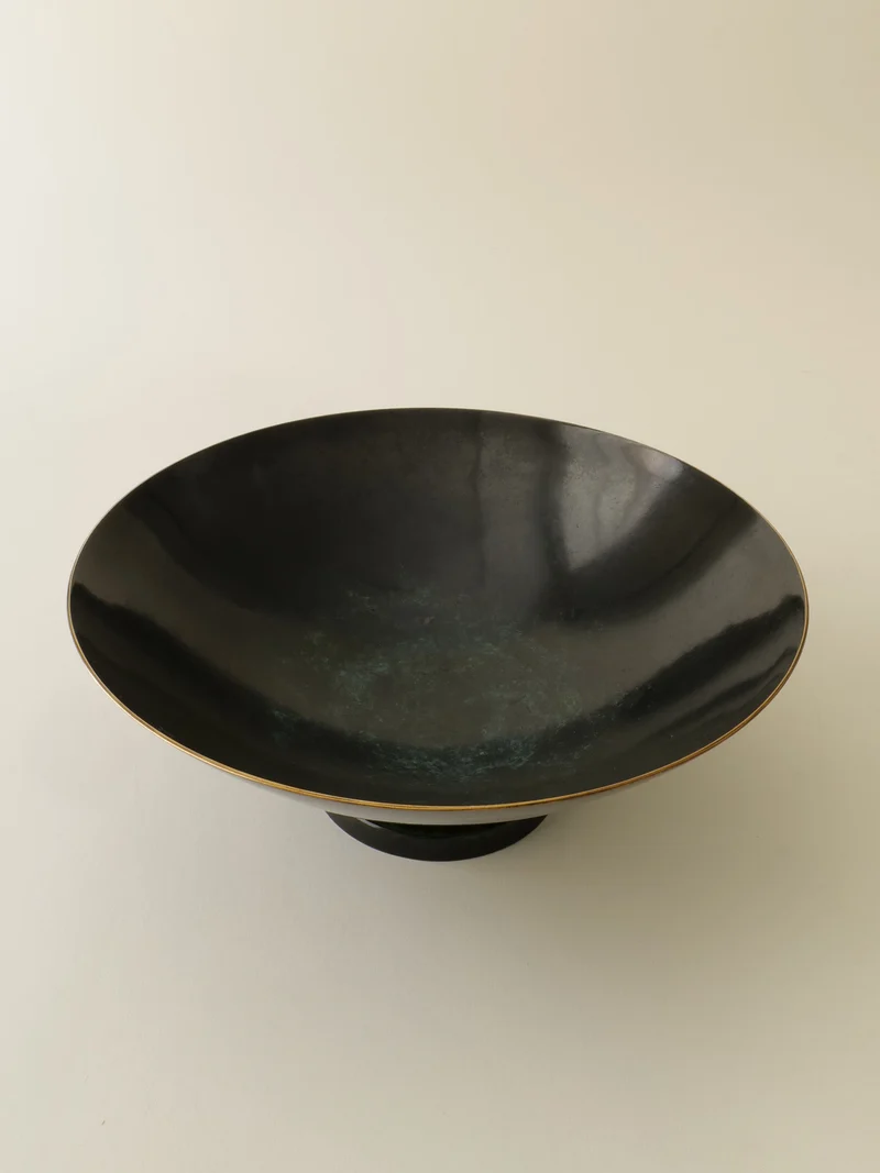 Patinated Bronze Bowl C.1910