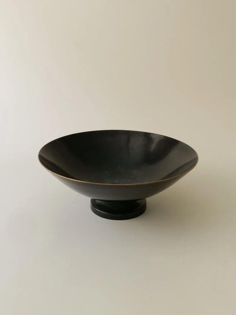 Patinated Bronze Bowl C.1910