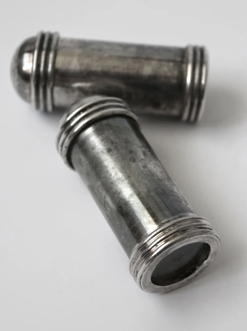 Silver Plated Salt And Pepper Shakers