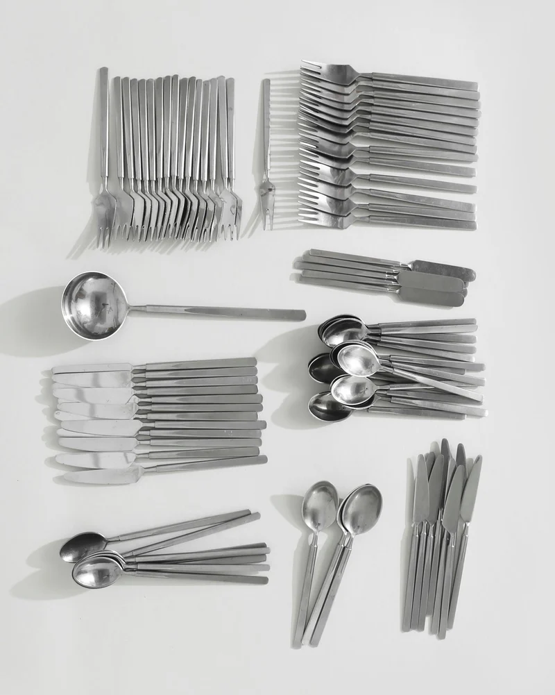 Erik Herløw, Obelisk Flatware set of 24pc