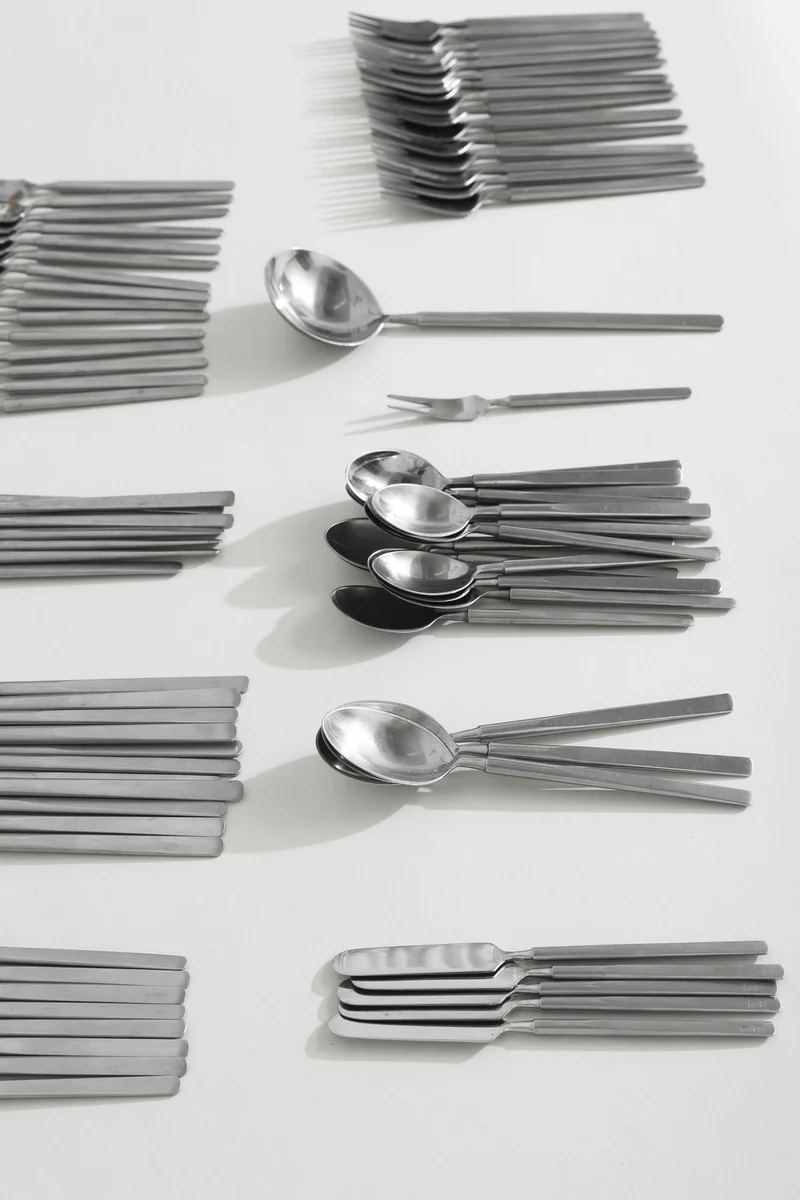 Erik Herløw, Obelisk Flatware set of 24pc
