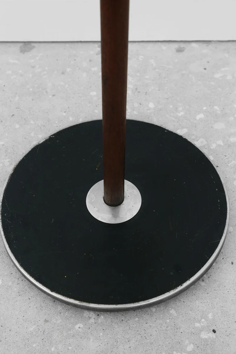 Vintage Scandi Chrome Floor Lamp