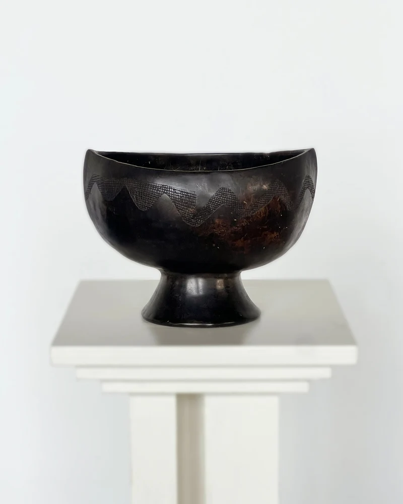 Ebony Carved Dish