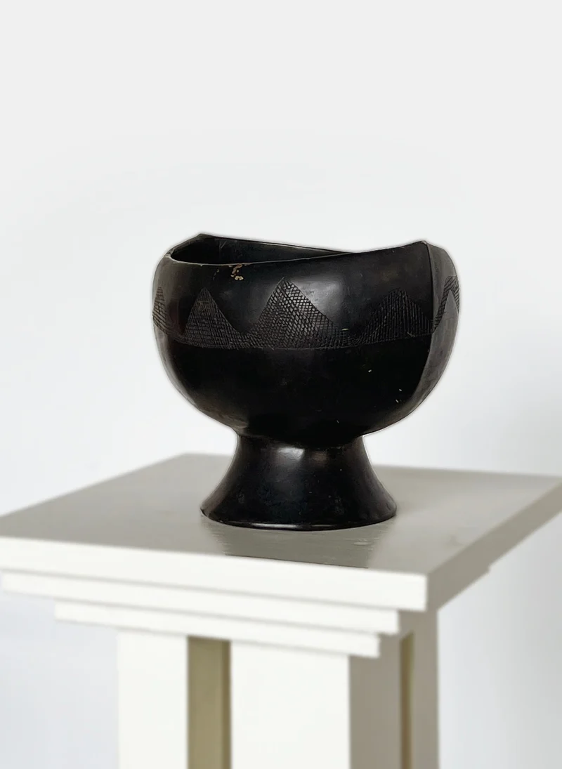 Ebony Carved Dish