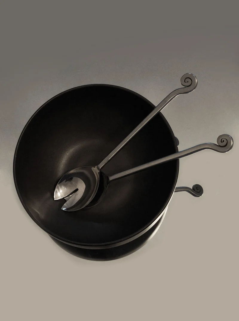 Spiral Salad Servers