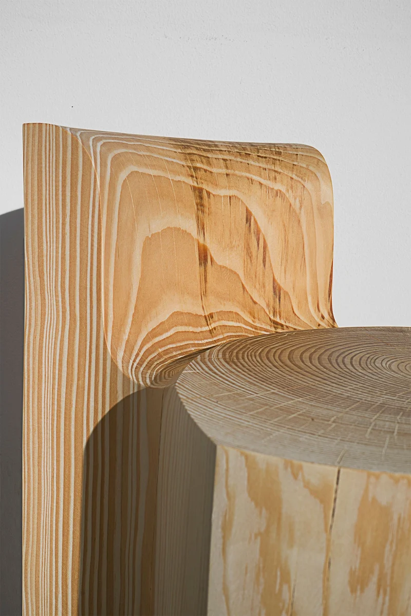 Chair from Wood after Storm
