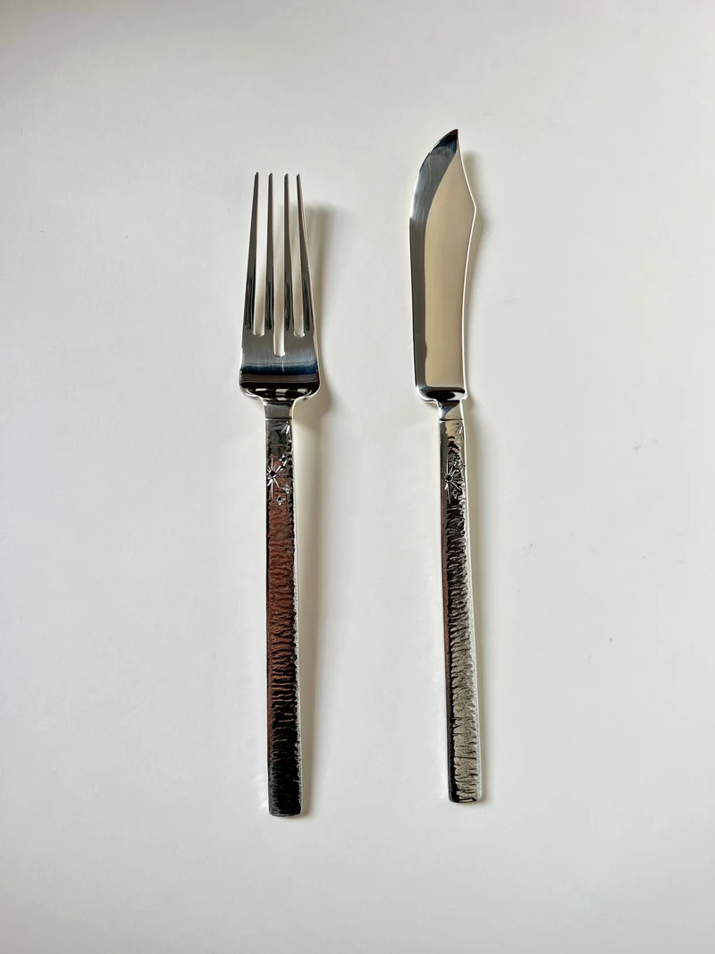 2 Piece Silver Cutlery