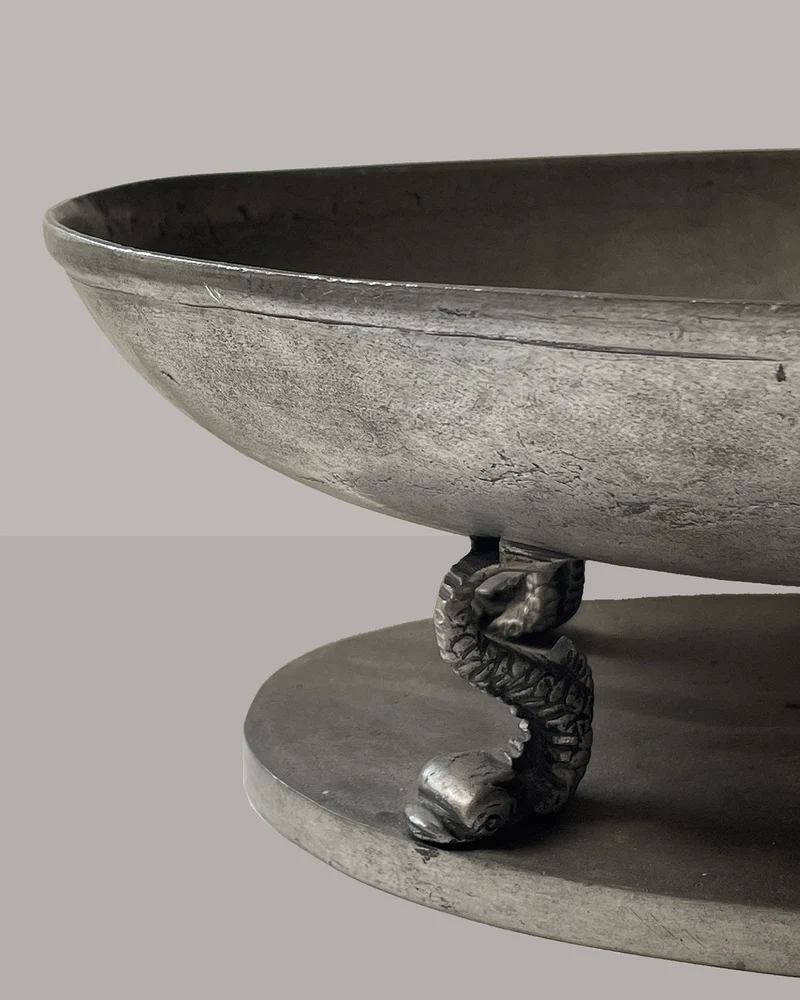 Pedraza Segovia Pewter Bowl, 20th Century