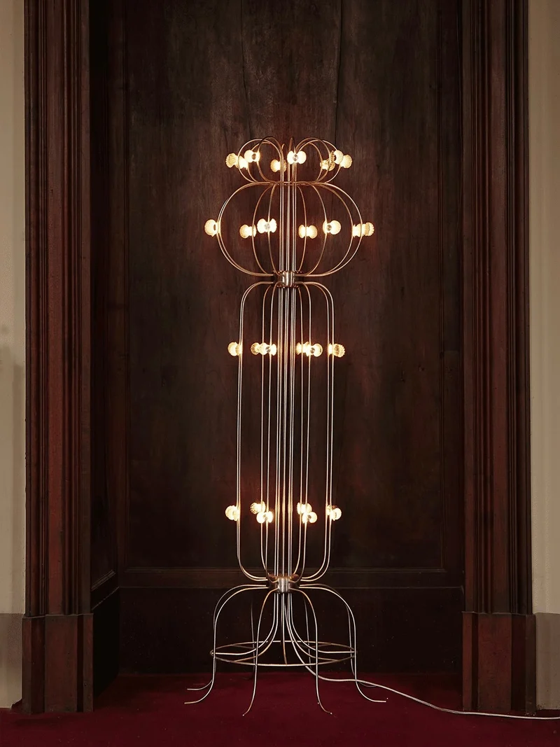 The Floor Lamp With Shells