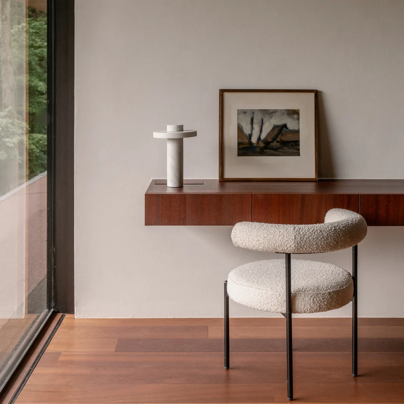 Chaise de salle à manger Brest - Bouclé