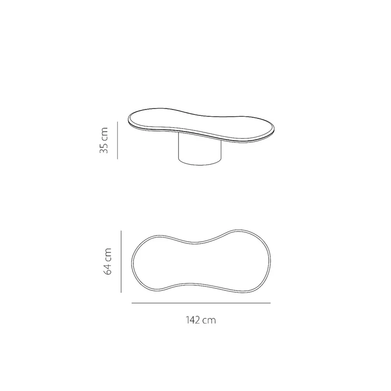 Orleans - Table Basse - MicroSkin