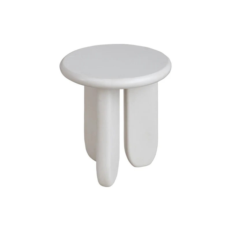 Table d'appoint en microskin - Ido - 45 cm