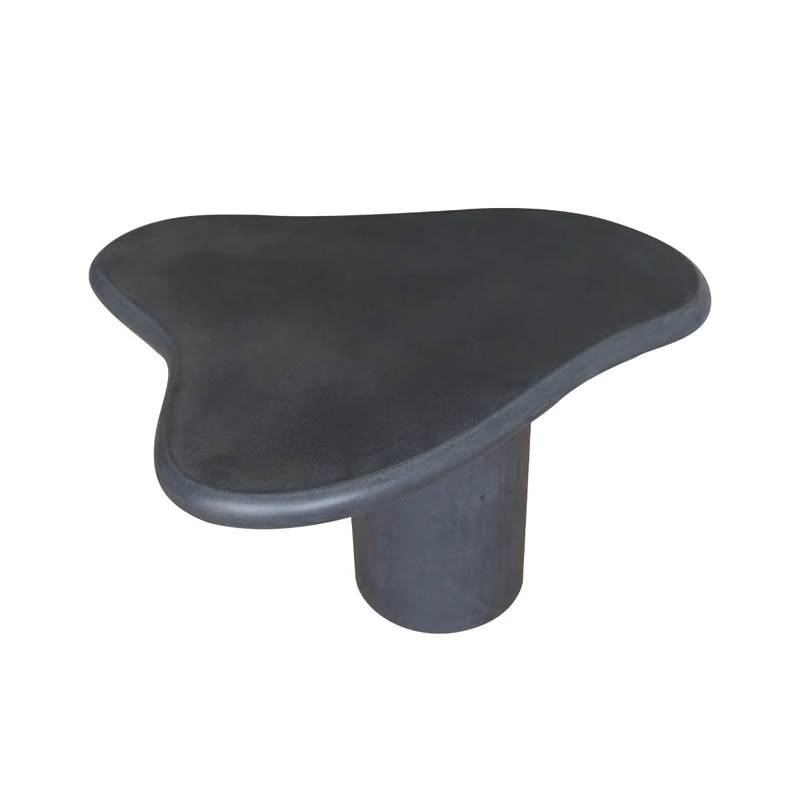 Grenoble - tables d'appoint - Microskin Noir - Basse