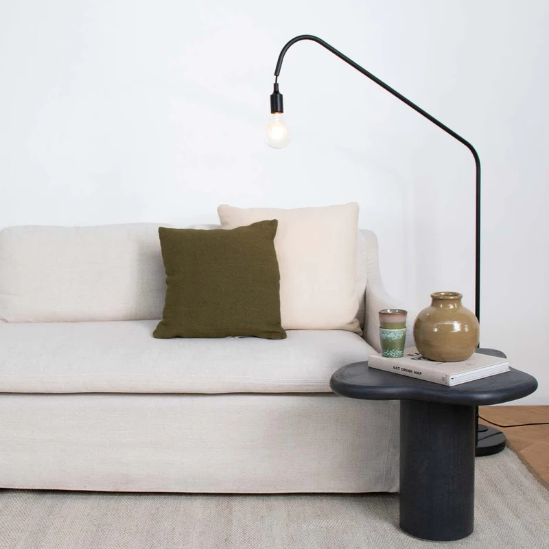Tables d'appoint Grenoble - Microskin Noir - Hautes