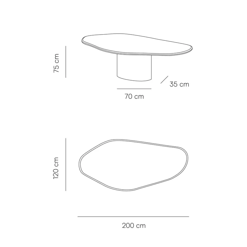 Table à manger look Mortex - Strasbourg - Microskin