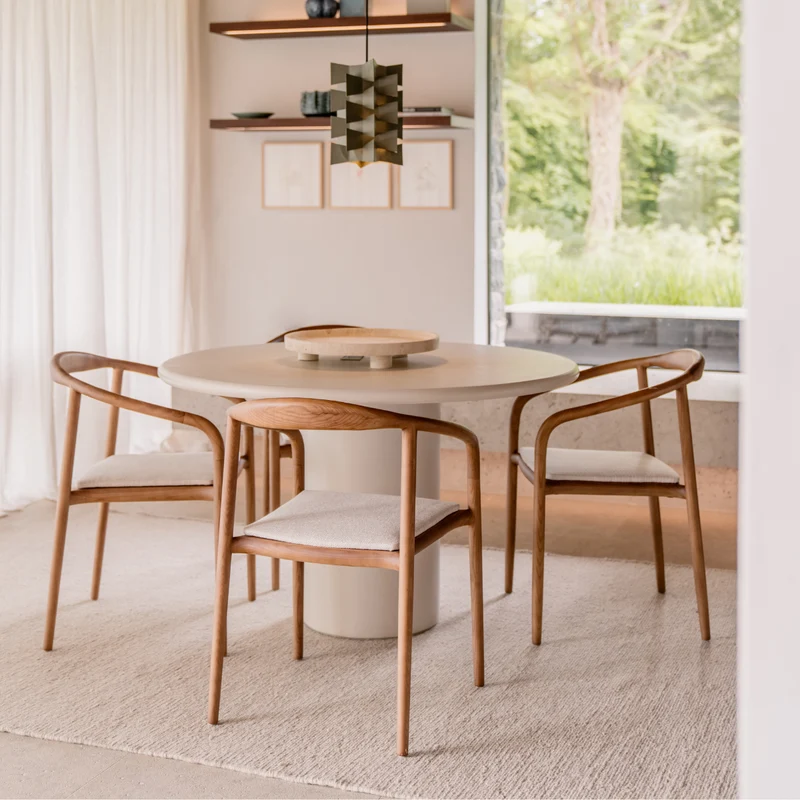 Table Microskin Nana - Ronde