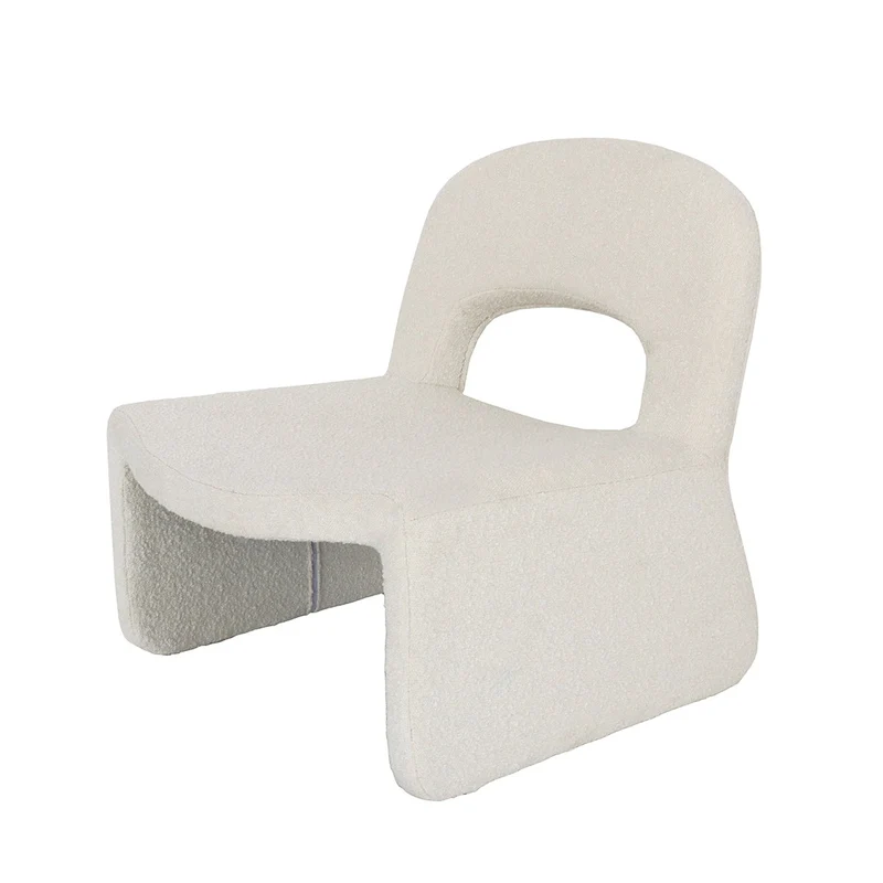 Fauteuil Relax - Blanc Bouclé - Esmee