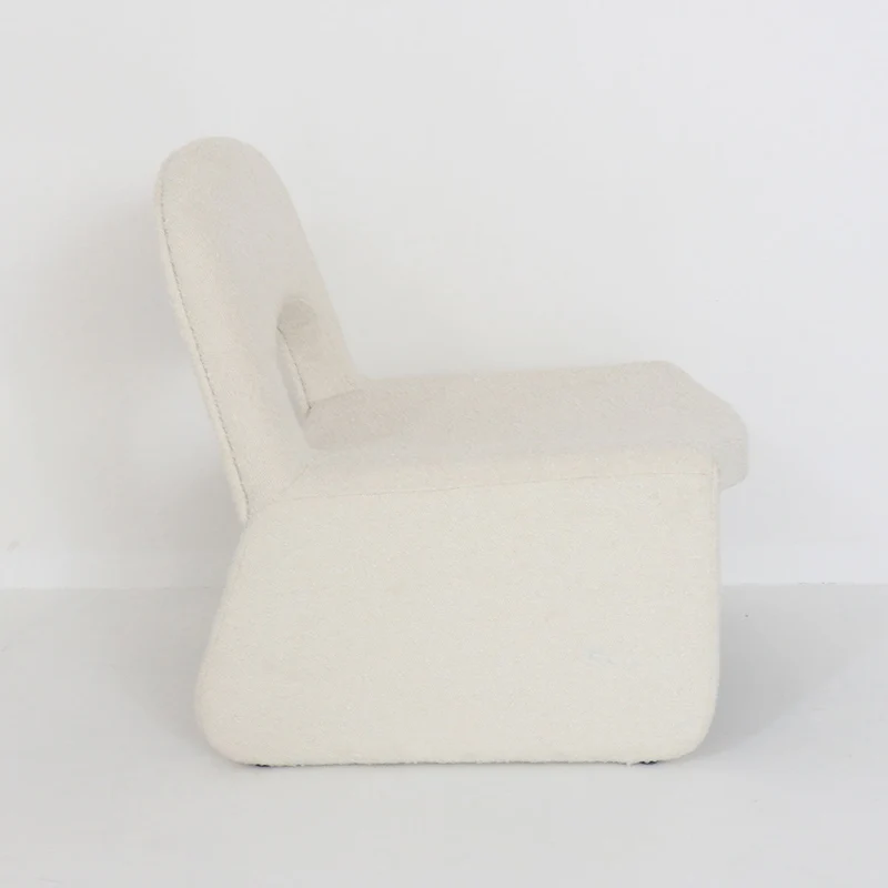 Fauteuil Relax - Blanc Bouclé - Esmee
