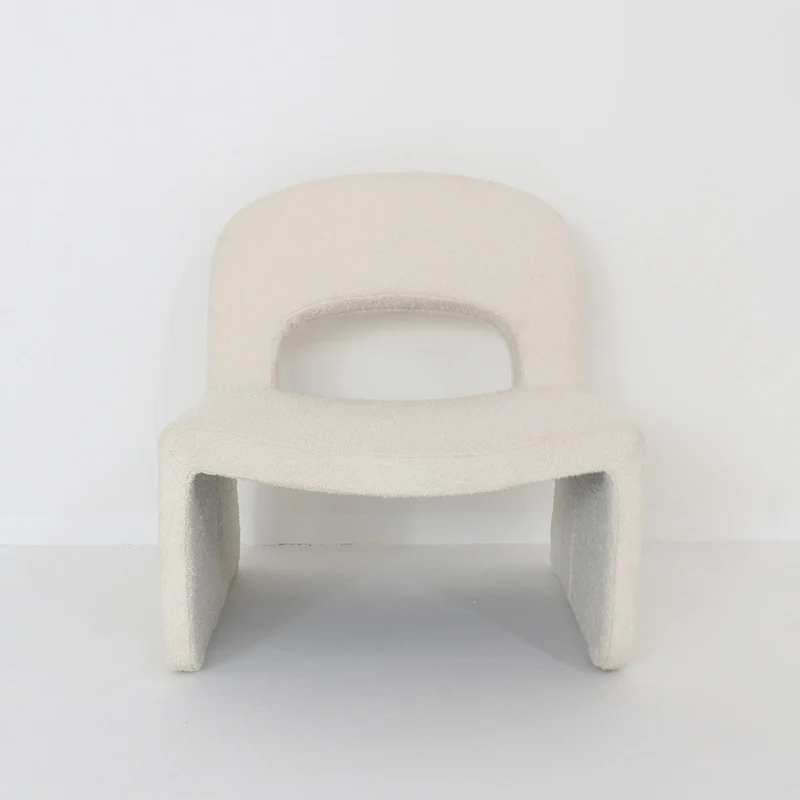 Fauteuil Relax - Blanc Bouclé - Esmee