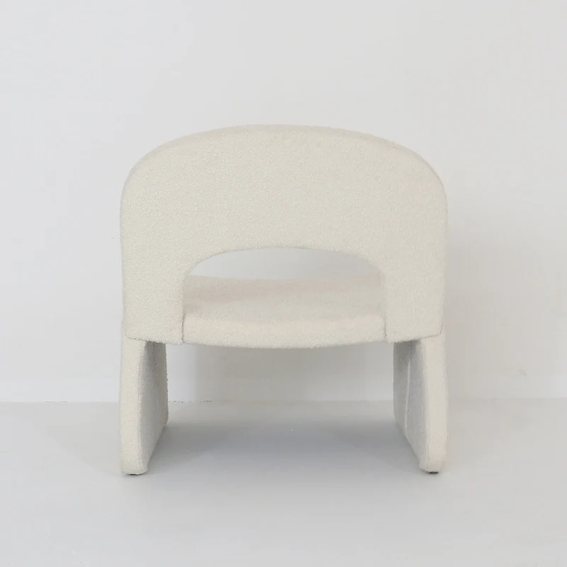 Fauteuil Relax - Blanc Bouclé - Esmee